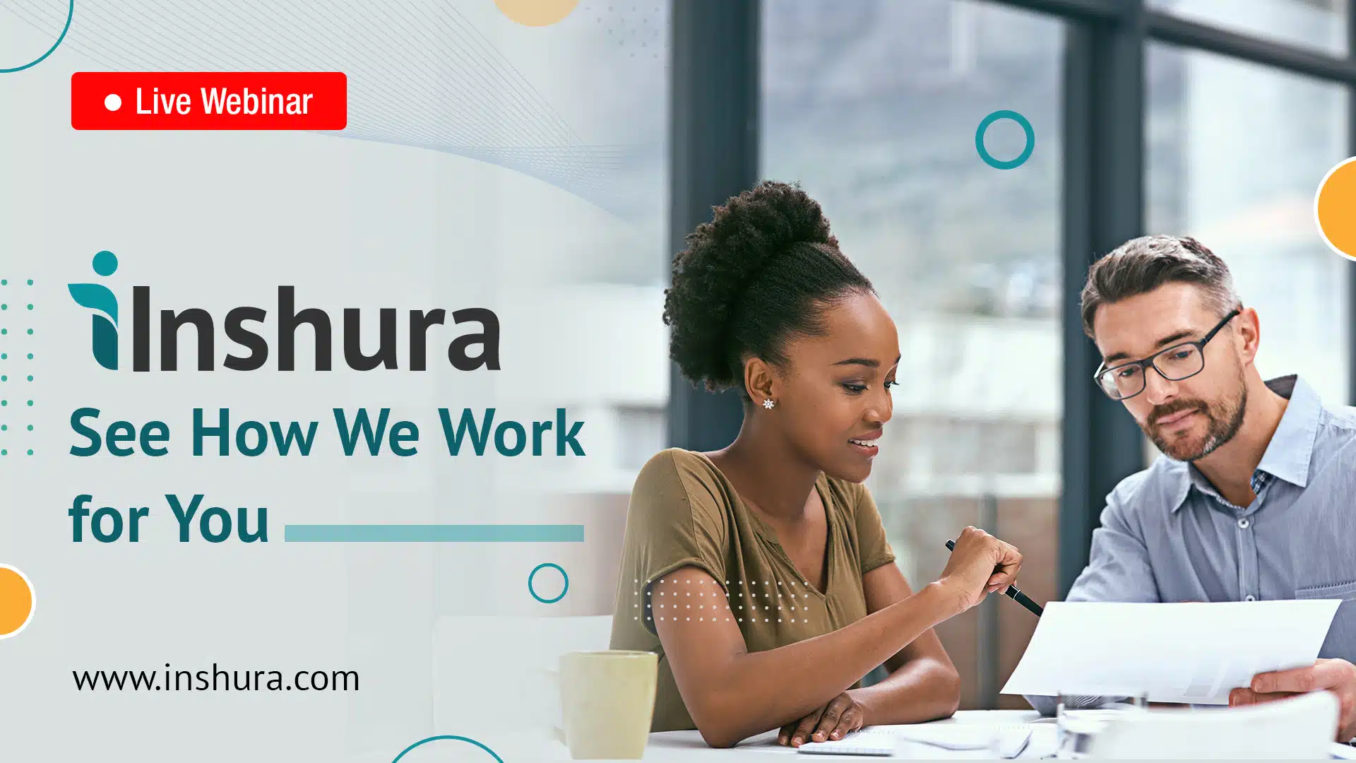 Inshura. See How We Work for You.